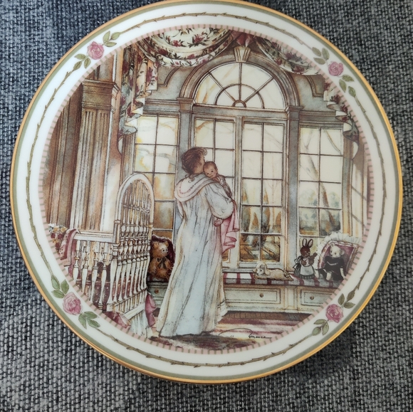 Trisha Romance ' Nursery Rhymes' Collector's Plate - Picture 6 of 7